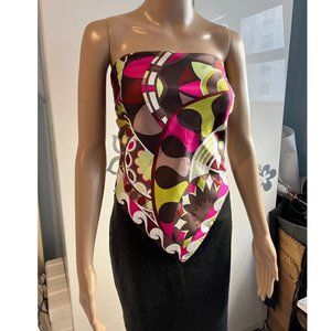 VINTAGE EMILIO PUCCI SILK SCARF 33" x 33" Square